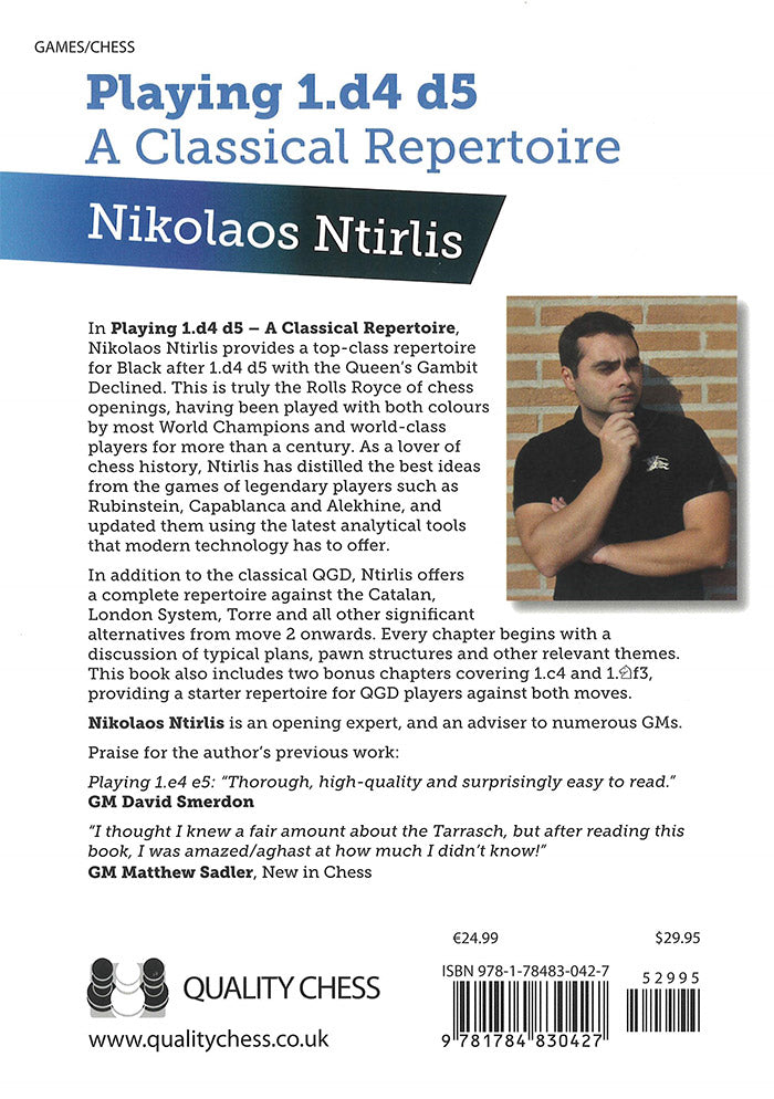 Playing 1.e4 e5 - A Classical Repertoire by Nikolaos Ntirlis